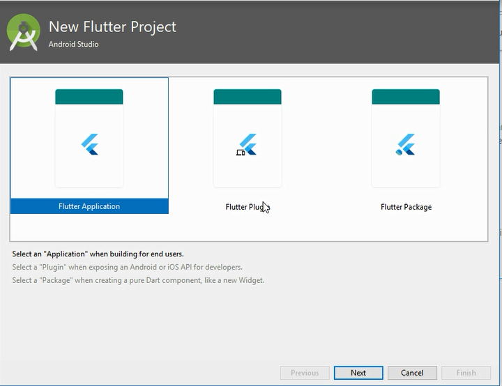 How to Create Flutter App Android Studio