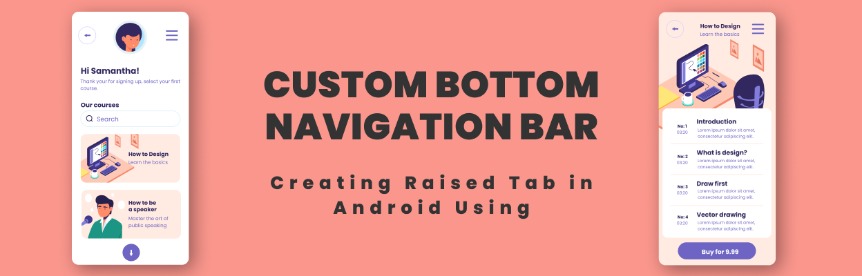 Custom Navigation bar blog